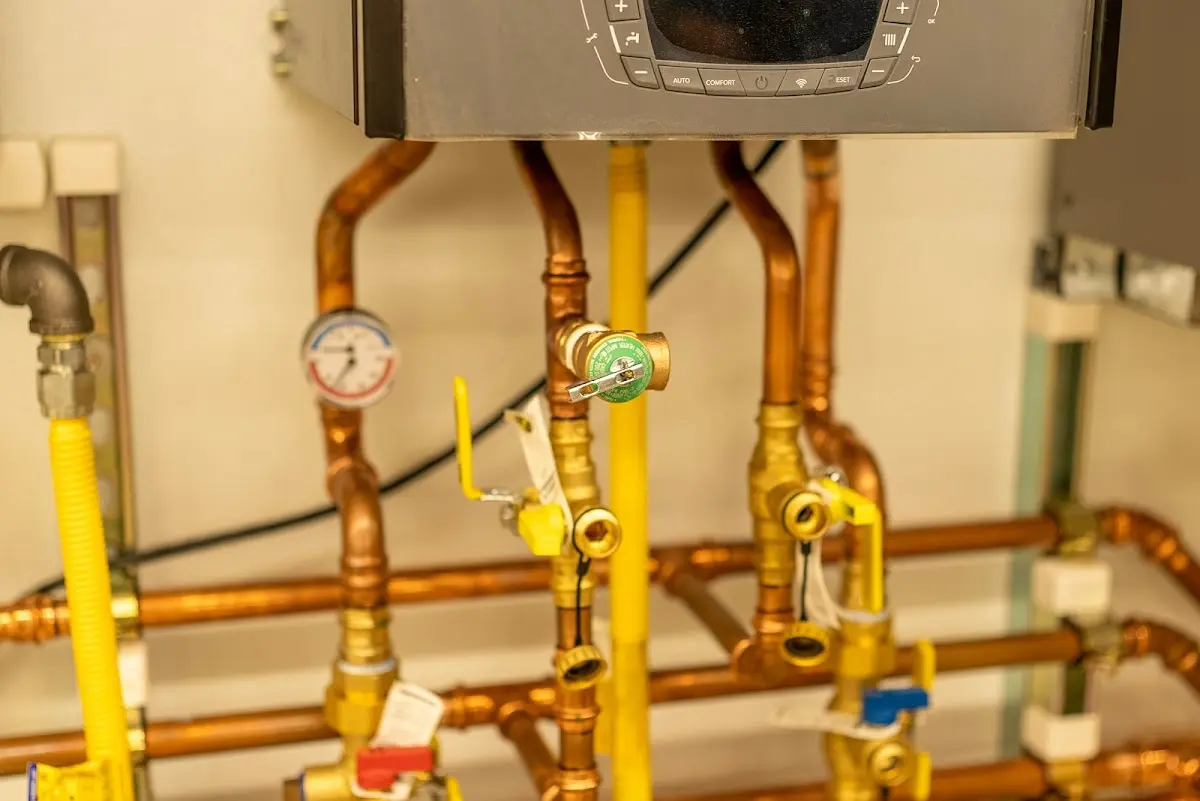 Licensed technician providing Slab Leak Repair for a homeowner in Gillespie